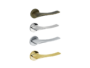 Maniglia kind h6 rosetta tonda d.50x6h bocchetta foro chiave varie finiture | KTS